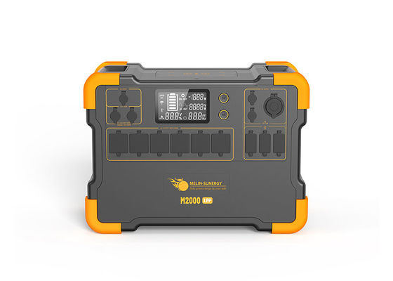 اینورتر امواج سینوس خالص باتری لیتیوم قابل حمل ژنراتور خورشیدی 1200 وات پانل خورشیدی