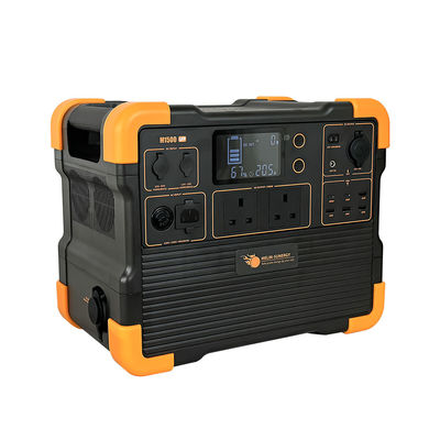 صفحه نمایش ال سی دی UPS ژنراتور خورشیدی 2200W منابع ذخیره سازی با چندین پورت USB