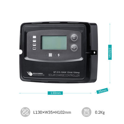 کنترل کننده شارژ خورشیدی دیجیتال با 2 سال گارانتی 50 ولت ولتاژ ورودی حداکثر و ابعاد 130X102.6X35mm فشرده