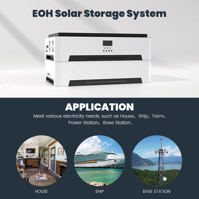 قیمت خوب خانه LiFePO4 باتری سیستم ذخیره انرژی خورشیدی با 10KW inverter موج سینوس خالص آنلاین