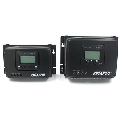 صفحه نمایش LCD 12V / 24V 40A RV MPPT کنترل کننده شارژ خورشیدی BMS Wake Up Technolog