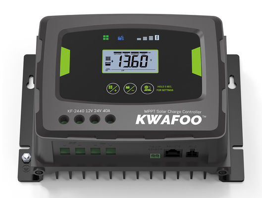 RV 40a mppt کنترل کننده شارژ خورشیدی کنترل کننده شارژ باتری اسید سرب و لیتیوم