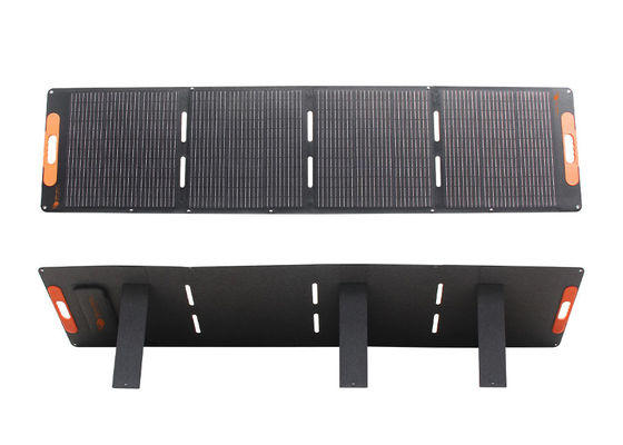 قیمت خوب پنل خورشیدی تاشو قابل حمل 200 واتی ضدآب IP65 با پوشش ETFE و 600D PVC برای شارژ کارآمد در کمپینگ آنلاین