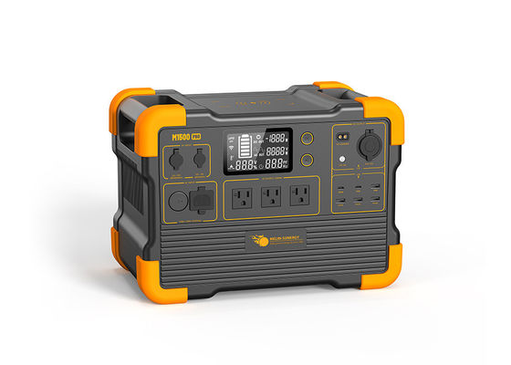 NCM باتری لیتیوم ژنراتور خورشیدی قابل حمل UPS 2000W با ظرفیت باتری 1450Wh
