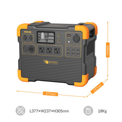 2200W اینورتر UPS باتری لیتیوم ژنراتور خورشیدی با پانل خورشیدی 600W