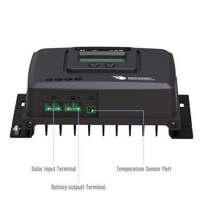 قیمت خوب صفحه نمایش LCD 5 مرحله RV کنترل کننده شارژ خورشیدی 12V / 24V / 36V / 48V AGM GEL WET کلسیم LiFePO4 LTO LCO آنلاین