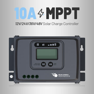 قیمت خوب 10A کنترل کننده شارژ MPPT خورشیدی با ولتاژ ورودی 100V محافظت IP43 آنلاین