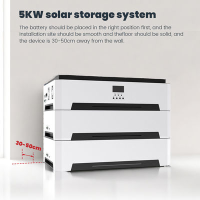 قیمت خوب سیستم ذخیره انرژی خورشیدی 5KW از شبکه برای محدوده ولتاژ عملیاتی PV 120 - 500V آنلاین