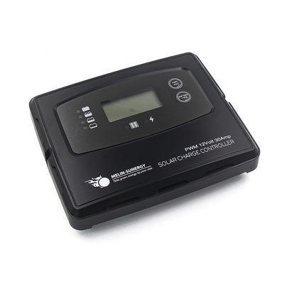 قیمت خوب کنترلر خورشیدی PWM 40A با گارانتی 2 ساله، دارای درجه حفاظت IP22 و جبران دما برای سیستم‌های 12V-24V آنلاین