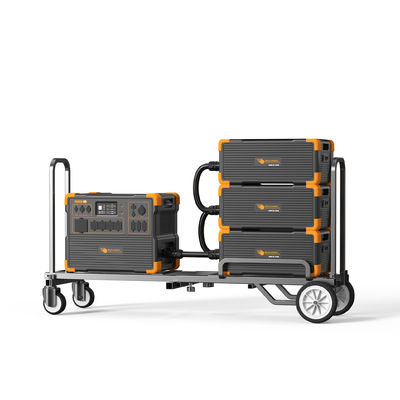 قیمت خوب LFP لیتیوم UPS مولد خورشیدی 2400W Max. PV شارژ 3600W AC خروجی آنلاین
